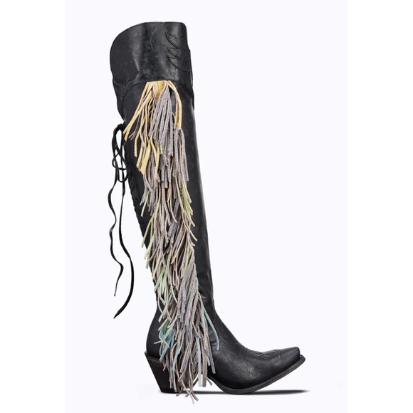 Junk Gypsy Fringe Boots - Picture 2 of 3